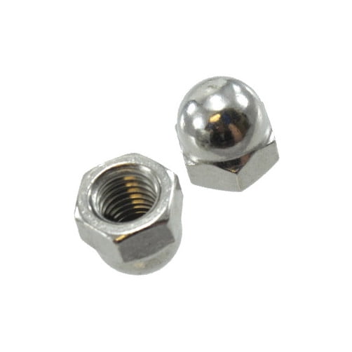 10/32 Stainless Steel Cap Nuts Pack of 12 10/32 Stainless Steel Cap Nuts Pack of 12